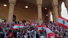 Riad incita las protestas en El Líbano con dinero y comida caliente