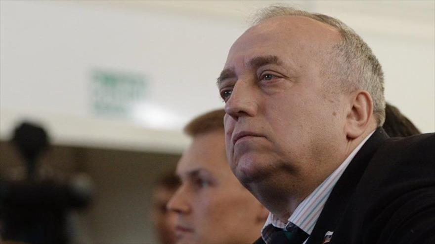 Frants Klintsévich, miembro del Comité de Defensa del Senado ruso.