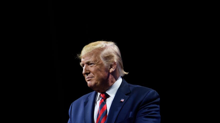 El presidente de EE.UU., Donald Trump, en un acto en Chicago, 28 de octubre de 2019. (Foto: AFP)