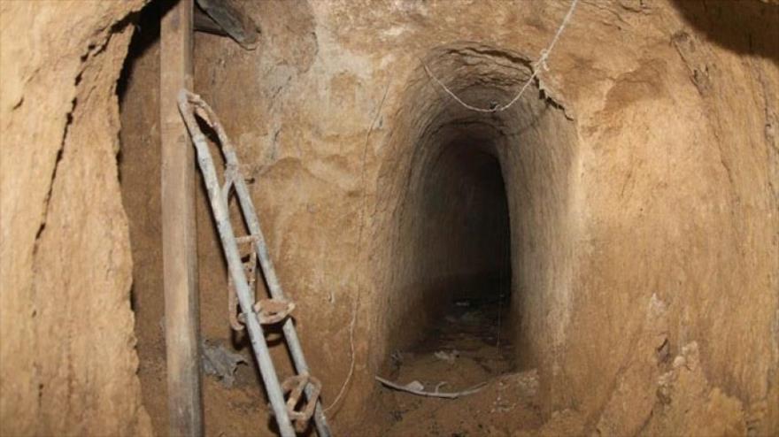 Descubren una red de túneles del EIIL (Daesh, en árabe) en Deir Ezzor, Siria.
