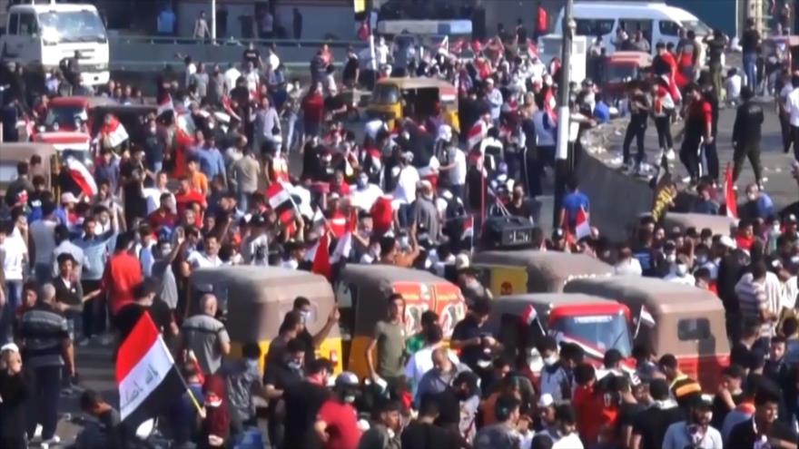 Irak vive nueva jornada de protesta contra corrupción y paro