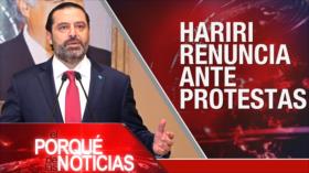 El Porqué de las Noticias: Renuncia del primer ministro de El Líbano. Conflicto sirio. Cuba y Rusia ante presiones de EEUU