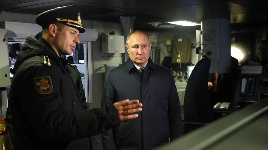 Putin: Corbeta multipropósito rusa recibirá misiles hipersónicos | HISPANTV