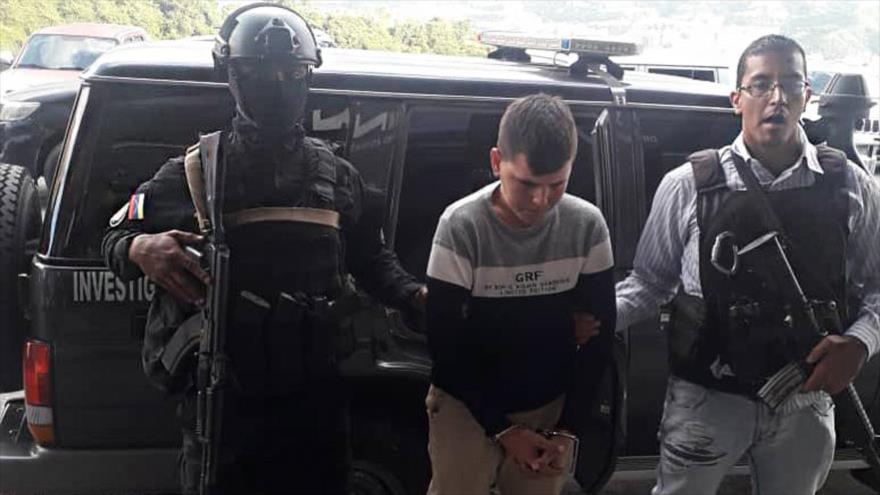 Fuerzas venezolanas capturan a Argenis Vaca, alias Vaquita, miembro del grupo criminal “Los Rastrojos”, 1 de noviembre de 2019.