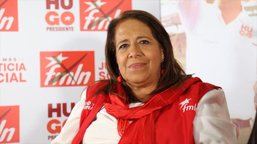 Nidia Díaz, diputada del Frente Farabundo Martí para la Liberación Nacional (FMLN), 3 de febrero de 2019.