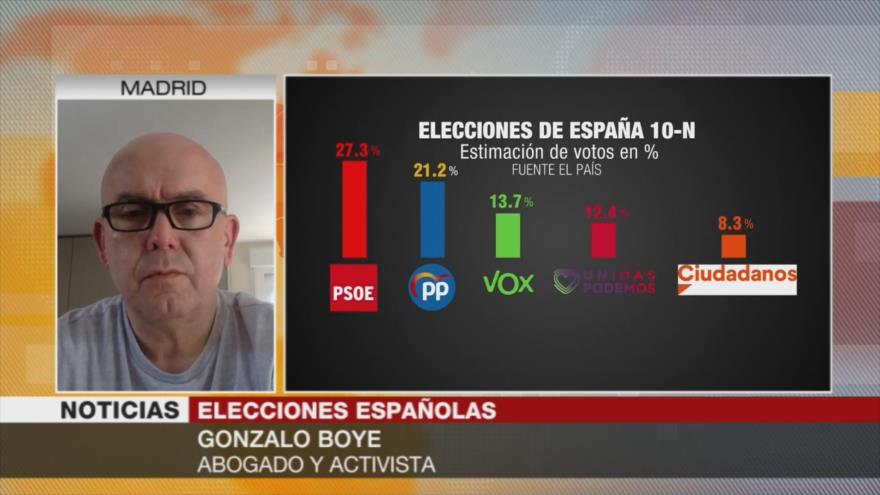 Boye: Sánchez se equivocó en convocar nuevas elecciones 