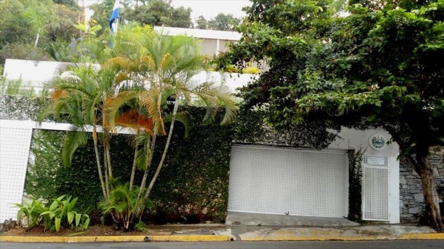 Embajada de El Salvador en Caracas, capital de Venezuela.