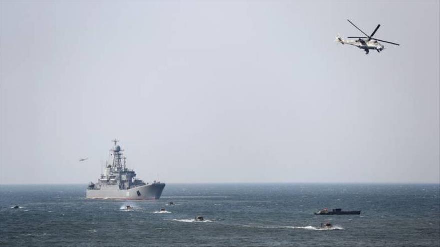 Vídeo: Armada de Rusia realiza maniobras en el mar Mediterráneo