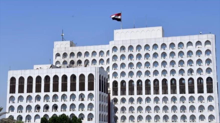 Sede de la Cancillería de Irak en Bagdad, la capital.