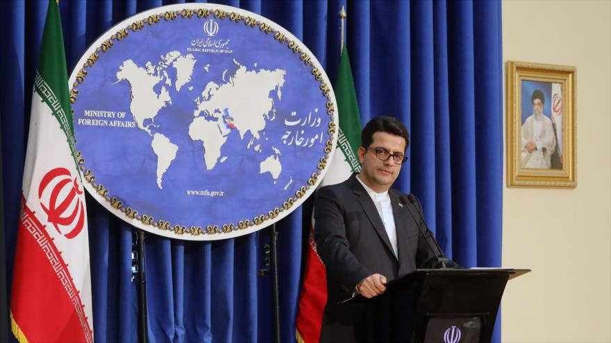 El portavoz de la Cancillería de Irán, Seyed Abás Musavi.