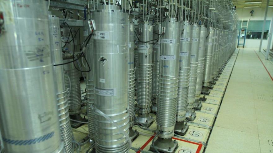 Las centrifugadoras de fabricación iraní.