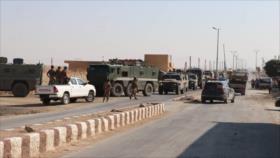 Fotos: Convoy ruso llega a Al-Raqa para establecer una nueva base