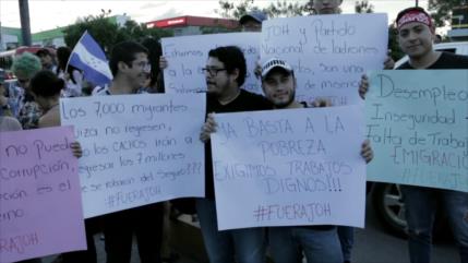 En Honduras disminuyen las protestas por temor al Gobierno