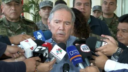 Renuncia el ministro de Defensa de Colombia