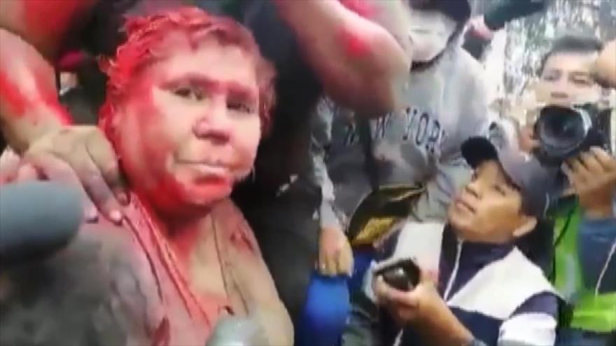 Bolivia tacha de “fascista” violencia contra alcaldesa del MAS