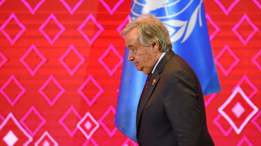 El secretario general de la ONU, António Guterres, en una de las citas de la 35.ª Cumbre de la ASEAN en Bangkok, Tailandia, 3 de noviembre de 2019. (Foto: AFP)