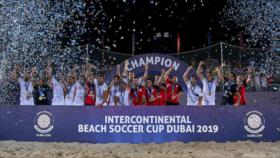 Irán se proclama campeón de Copa Intercontinental de Fútbol Playa
