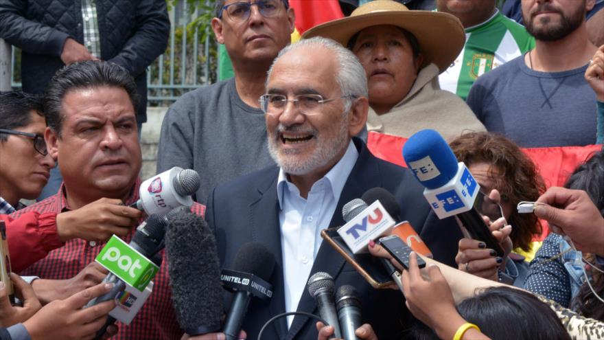 Oposición perdedora rechaza llamado de Morales a nuevos comicios