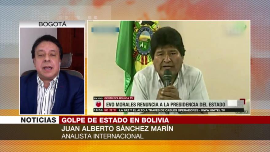 Marín: Golpe de Estado en Bolivia perjudica al país y a la región