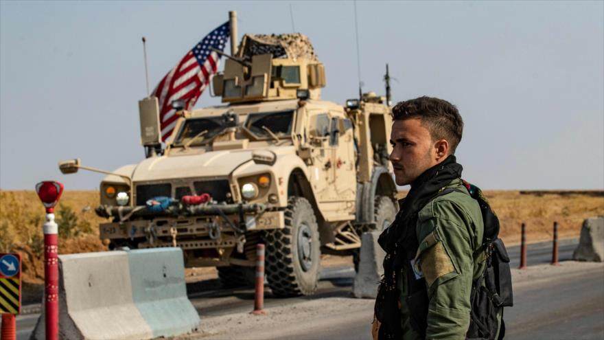 Un vehículo blindado de EE.UU. desplegado en el norte de Irak, 26 de octubre de 2019. (Foto: AFP)