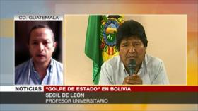 De León: Hay huellas de EEUU en golpe de Estado en Bolivia 