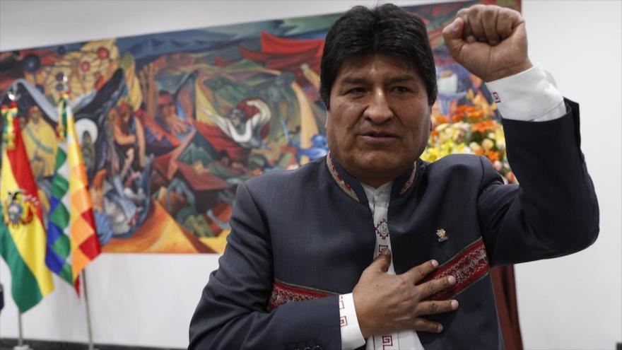 El dimisionario presidente de Bolivia, Evo Morales.