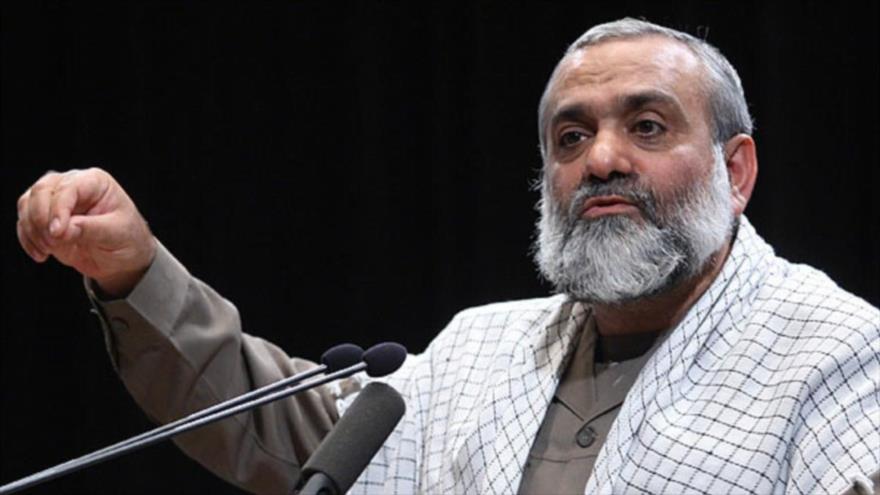 El jefe adjunto del Cuepo de Guardianes de la Revolución Islámica (CGRI) para la coordinación, el general de brigada Mohamad Reza Naqdi.