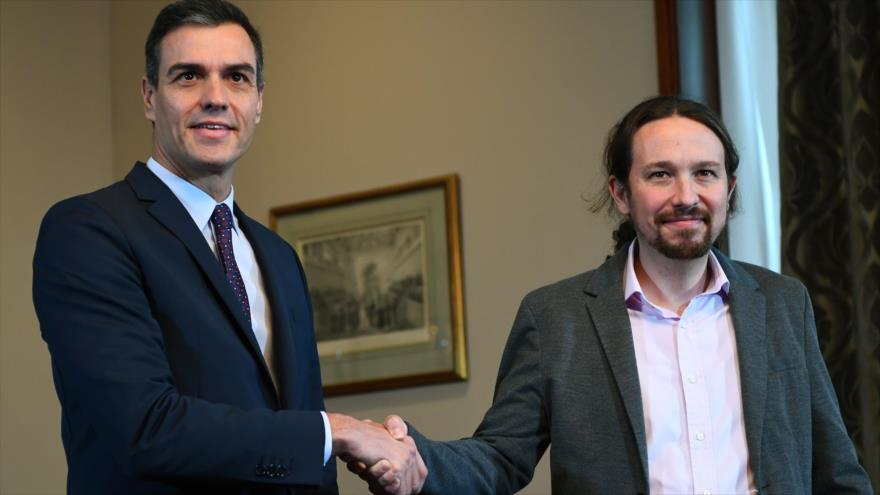 Sánchez e Iglesias alcanzan un preacuerdo para formar gobierno