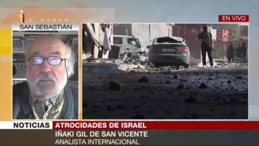 Iñaki Gil: Política israelí la define el ejército y no el ejecutivo
