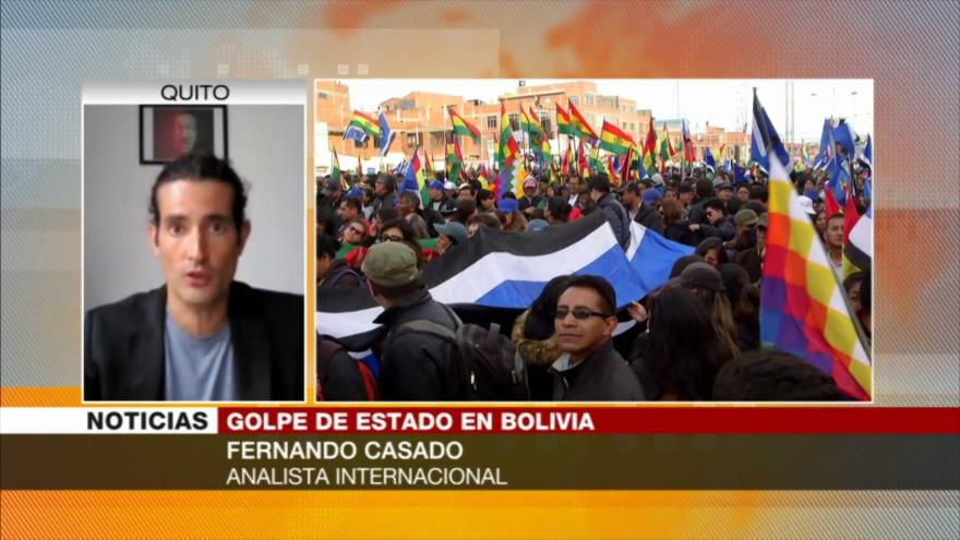 ‘Oligarquía boliviana reprime y persigue a partidarios de Morales’