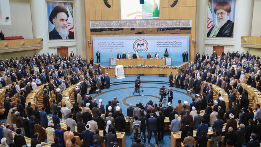 La 33.ª Conferencia Internacional de la Unidad Islámica en Teherán, capital iraní, 14 de noviembre de 2019. (Foto: President.ir)