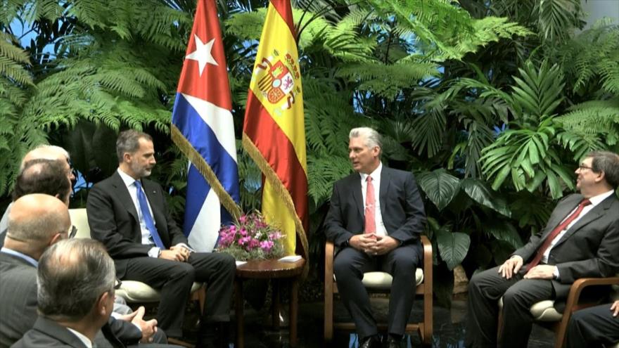 Felipe VI brinda apoyo total a empresarios españoles en Cuba