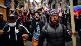 Miles de manifestantes piden renuncia de Áñez y vuelta de Morales