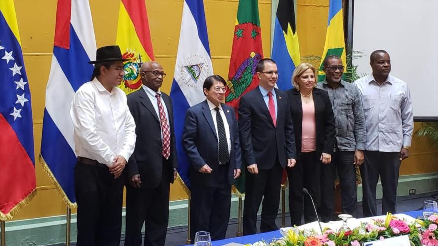 La reunión del Consejo Político de las naciones de la ALBA-TCP en Managua, la capital de Nicaragua, 14 de noviembre de 2019.