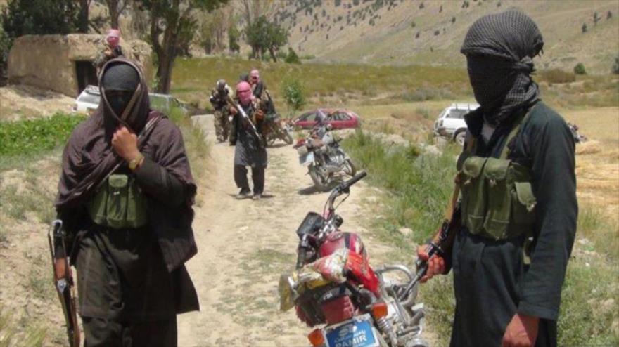 Miembros del grupo terrorista EIIL (Daesh, en árabe) en Afganistán.