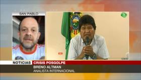 Altman: El golpe de Estado en Bolivia está pariendo una dictadura