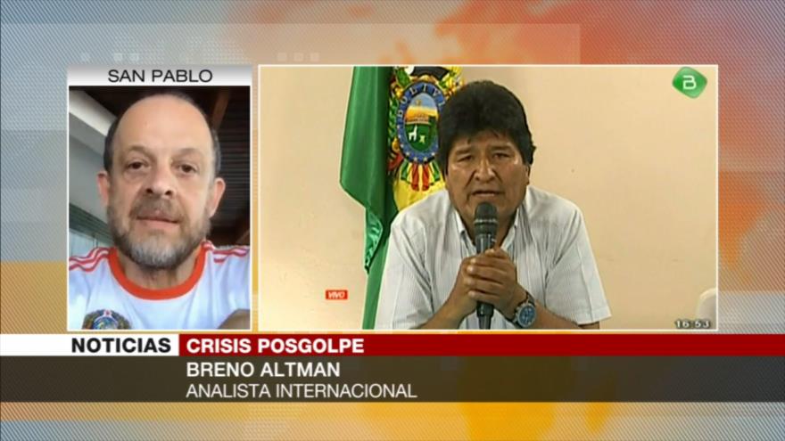 Altman: El golpe de Estado en Bolivia está pariendo una dictadura | HISPANTV