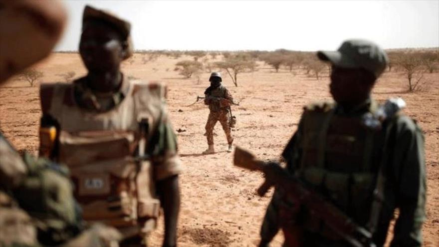 Fuerzas del Ejército maliense durante una operación cerca de Tin Hama, 20 de octubre de 2017. (Foto: Reuters)