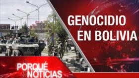 El Porqué de las Noticias: Protestas en Irán. Ataque israelí contra Siria. Genocidio en Bolivia según Evo Morales
