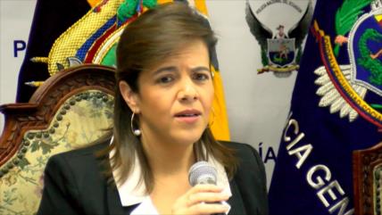 Arranca juicio político contra la ministra de Gobierno de Ecuador