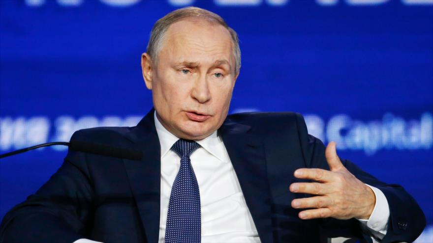 Putin tacha de ‘preocupante’ actividad misilística de OTAN
