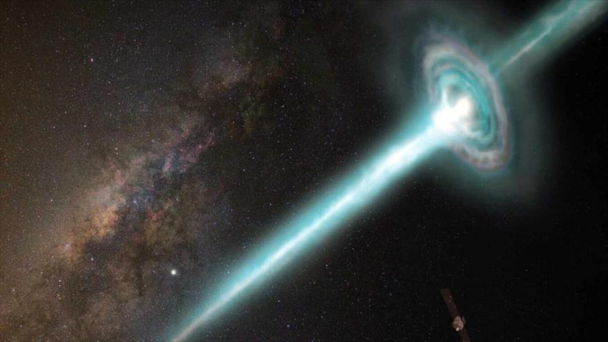 Un estudio indica que un estallido cósmico de rayos gamma ha batido el récord de la fuente de alta energía más brillante jamás observada desde la Tierra.