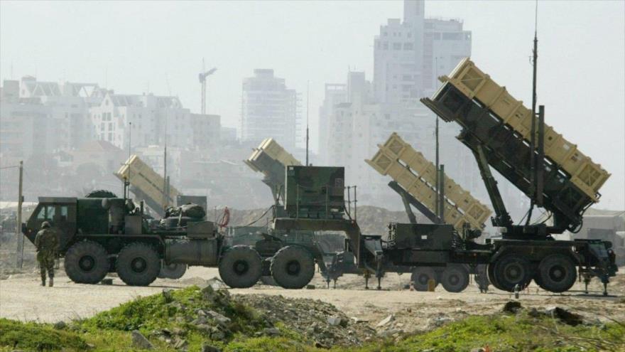 Sistemas antimisiles Patriot, de fabricación estadounidense.
