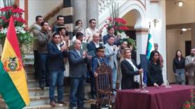 Áñez promulga ley para elecciones generales en Bolivia 