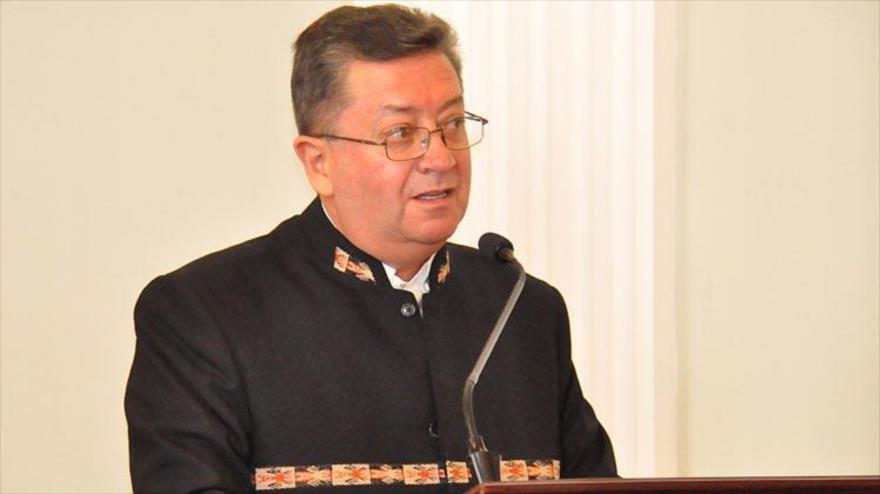 José Crespo Fernández, embajador de Bolivia en México.