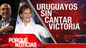 El Porqué de las Noticias: Disturbios en Irán. Elecciones en Uruguay. Protestas en Colombia