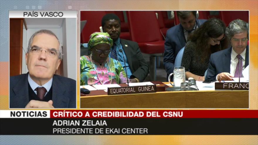 Zelaia: ONU está controlada por élites oligárquicas occidentales