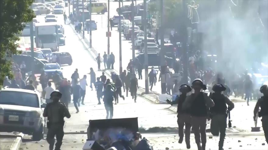 Israel reprime protesta de palestinos con motivo de Día de la Ira