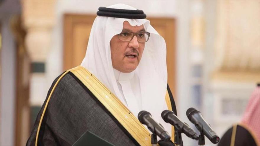 El embajador saudí en Egipto, Osama bin Ahmed Nuqali.