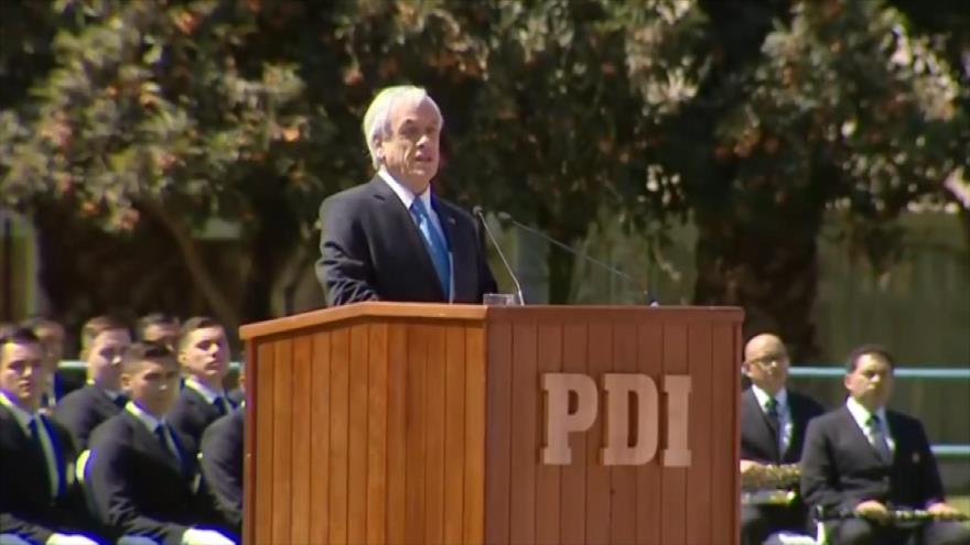 Sebastián Piñera califica como “enemigo implacable” a manifestantes | HISPANTV